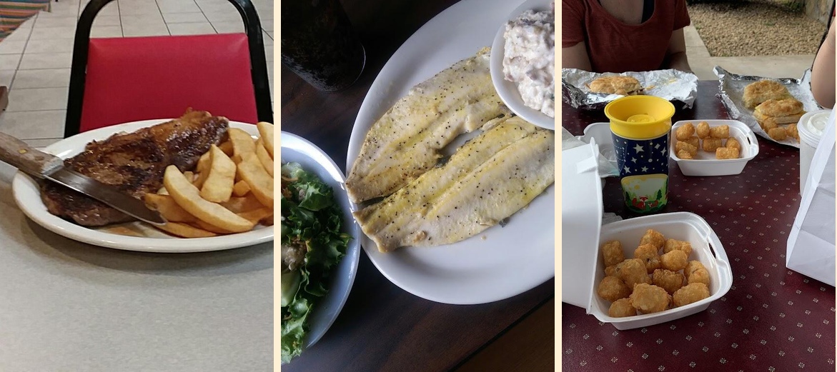 Pat's Kountry Kitchen Menu